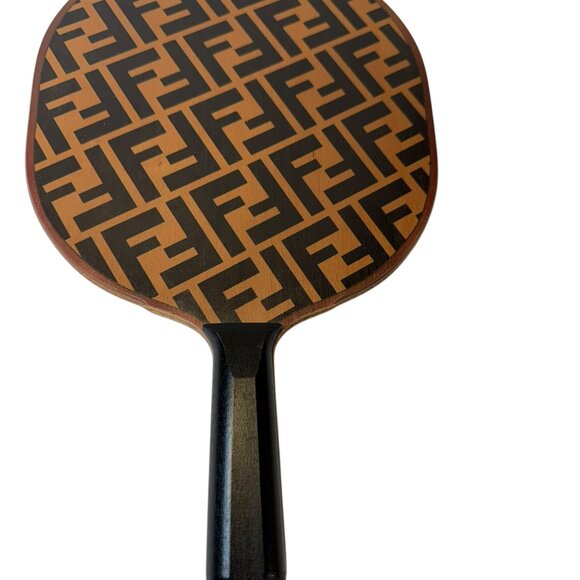 NEW FENDI Table Tennis (Pickle Ball) Paddle/Ball Racket w/ 3 balls Set - Picture 11 of 16